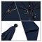 California Umbrella 9' Black Aluminum Market Patio Umbrella, Olefin Navy 194061335581 - alternate 3